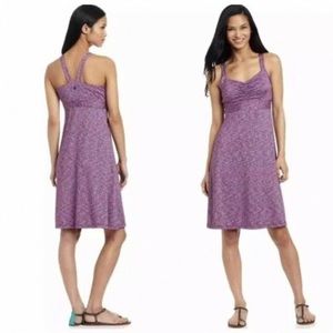 PRANA Amaya pink heathered soft yoga dress, S.